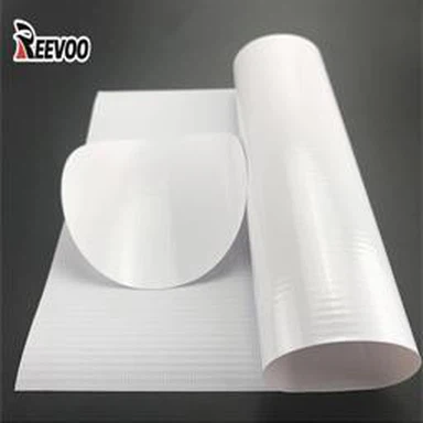 PVC はビルボード印刷用のフロントライト付きフレックス バナー サイン メディアに塗りました