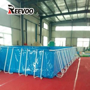 金属フレームのポリ塩化ビニールの水槽